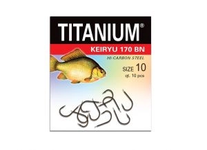 Háčiky Titanium Keiryu veľ. 14